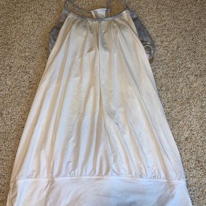 White Lululemon tank top